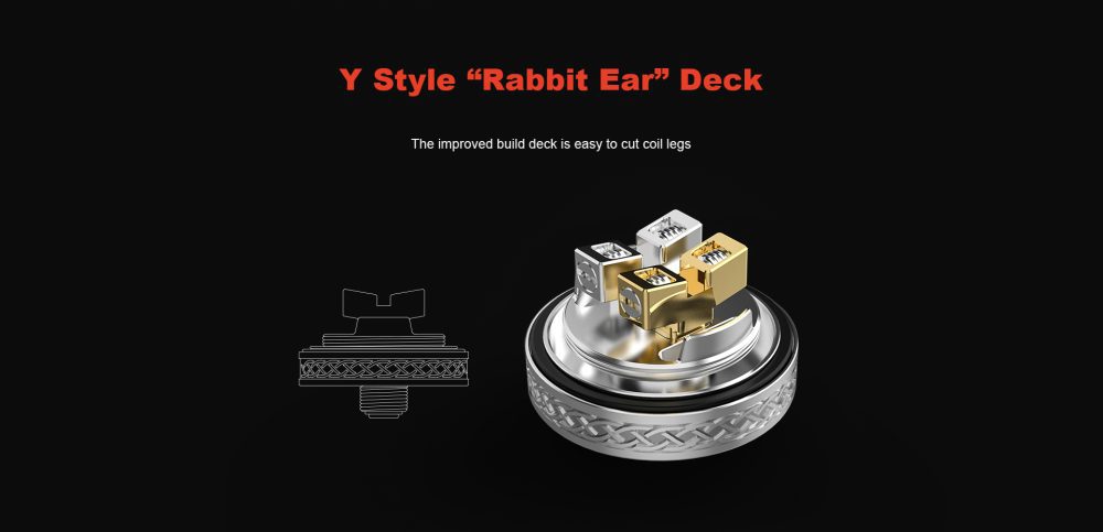 HELLVAPE DEAD RABBIT V2 RTA 24MM (5)