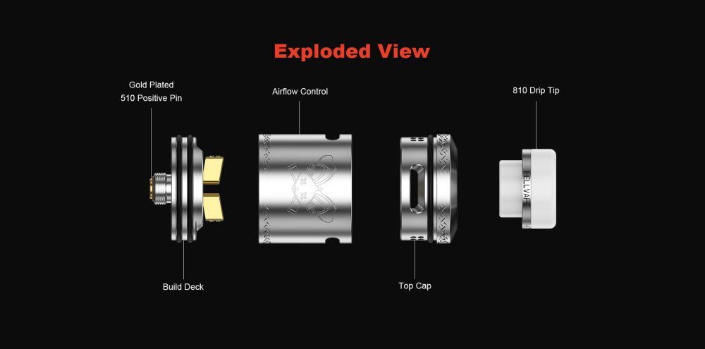 HELLVAPE DEAD RABBIT V2 RDA 24MM แท้ 100%