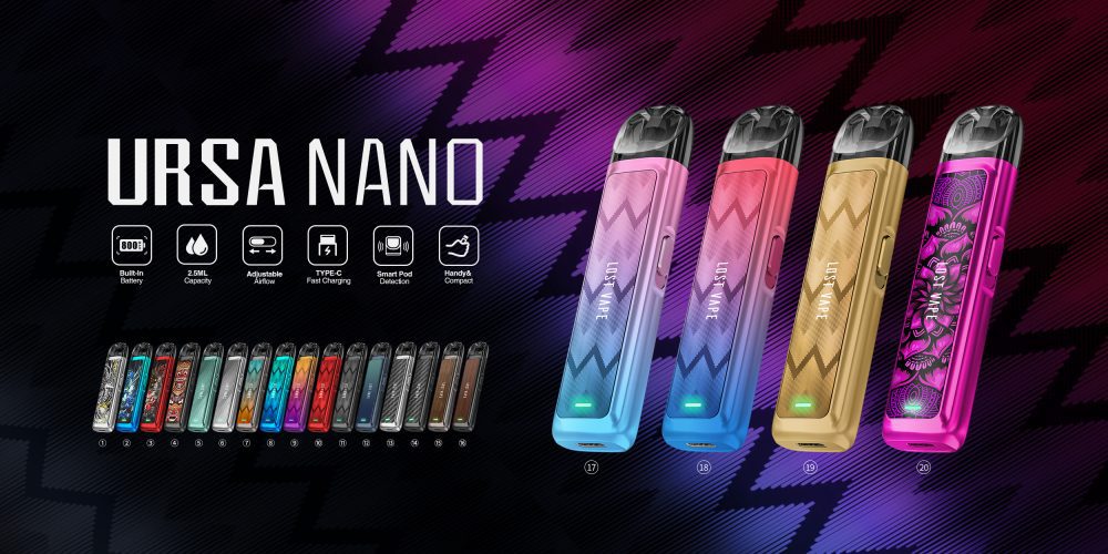 LOST VAPE URSA NANO POD KIT BANNER