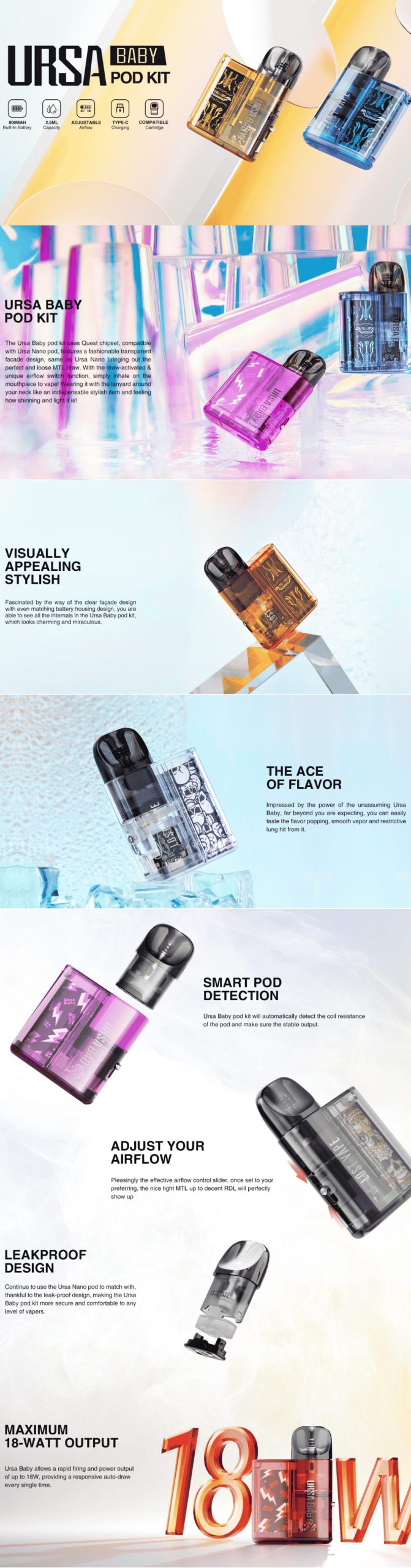 Lost Vape Ursa Baby Pod Kit (8)