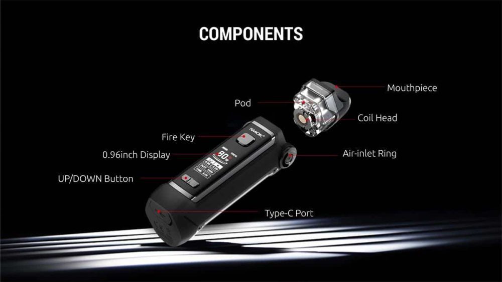 SMOK IPX 80 POD KIT 80W 3000mAh (16)
