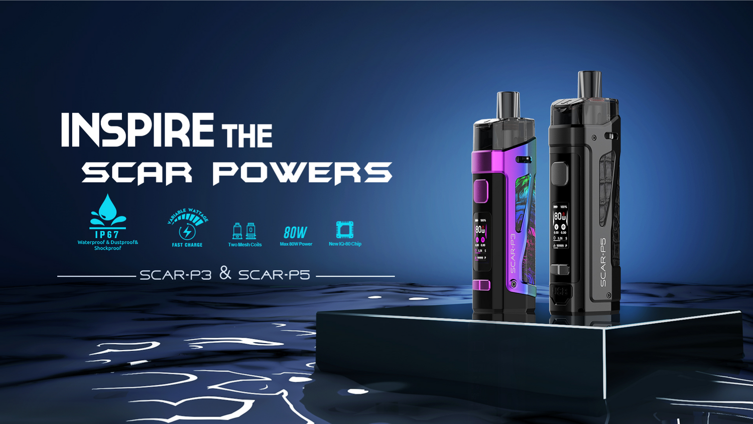 SMOK SCAR-P5 80W POD KIT
