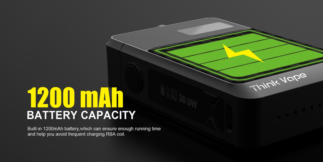 Think Vape OMEGA Pod Kit 30W 1200mAh