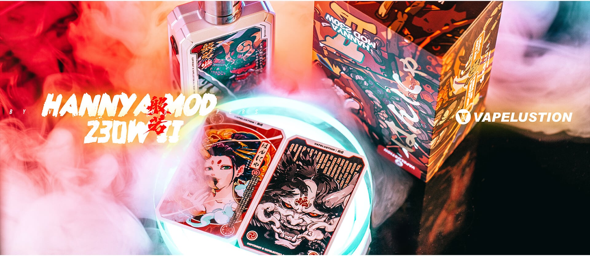 VAPELUSTION HANNYA 2 230W BOX MOD (15)