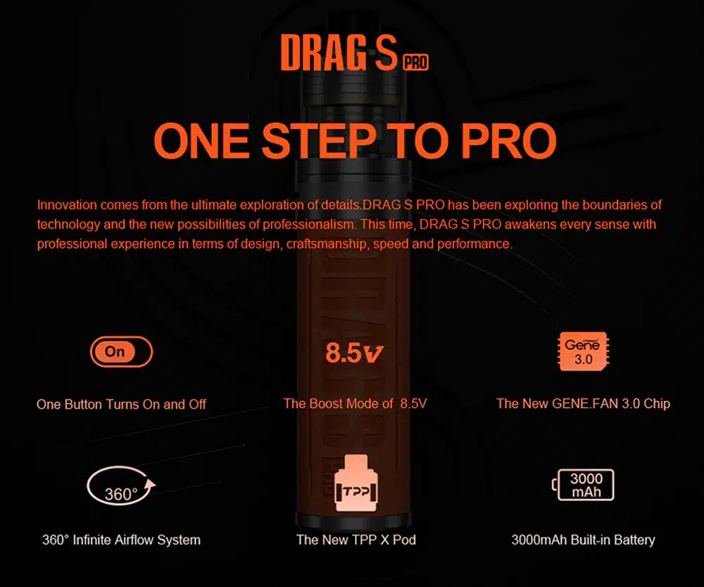 VOOPOO DRAG S PRO POD KIT