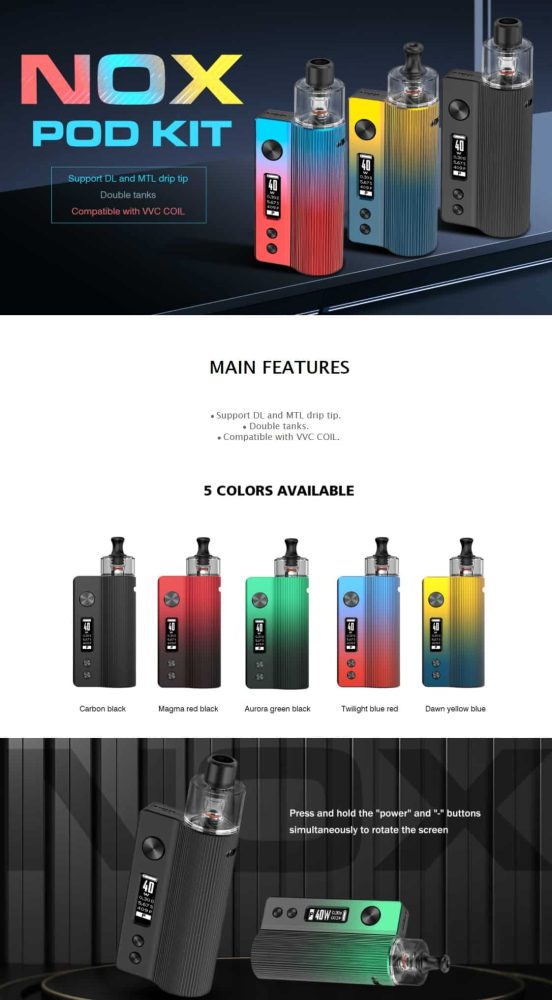 VANDY VAPE NOX POD KIT