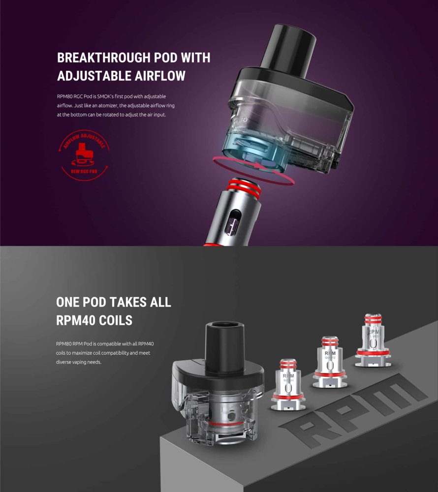 แทงค์เปล่า SMOK RPM80 5ML