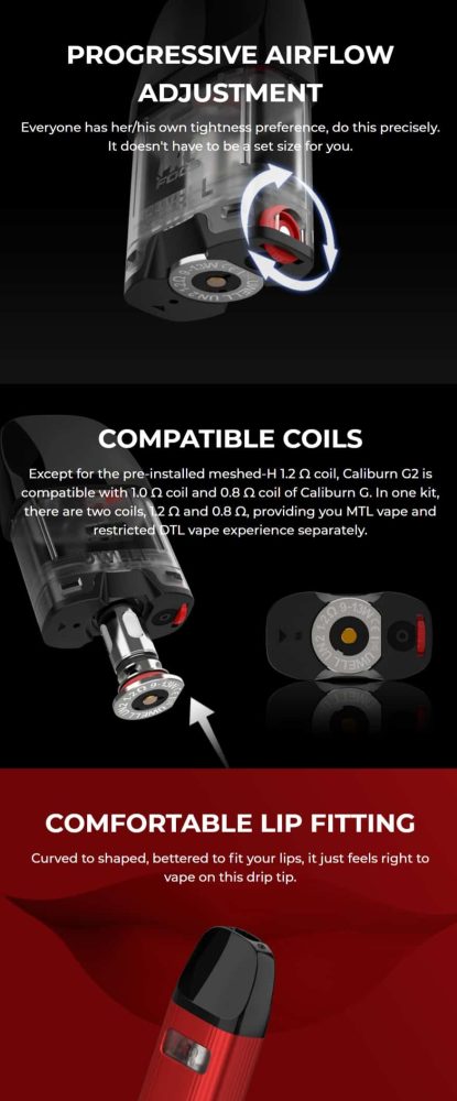 แทงค์เปล่า UWELL CALIBURN G2 2ML (2)