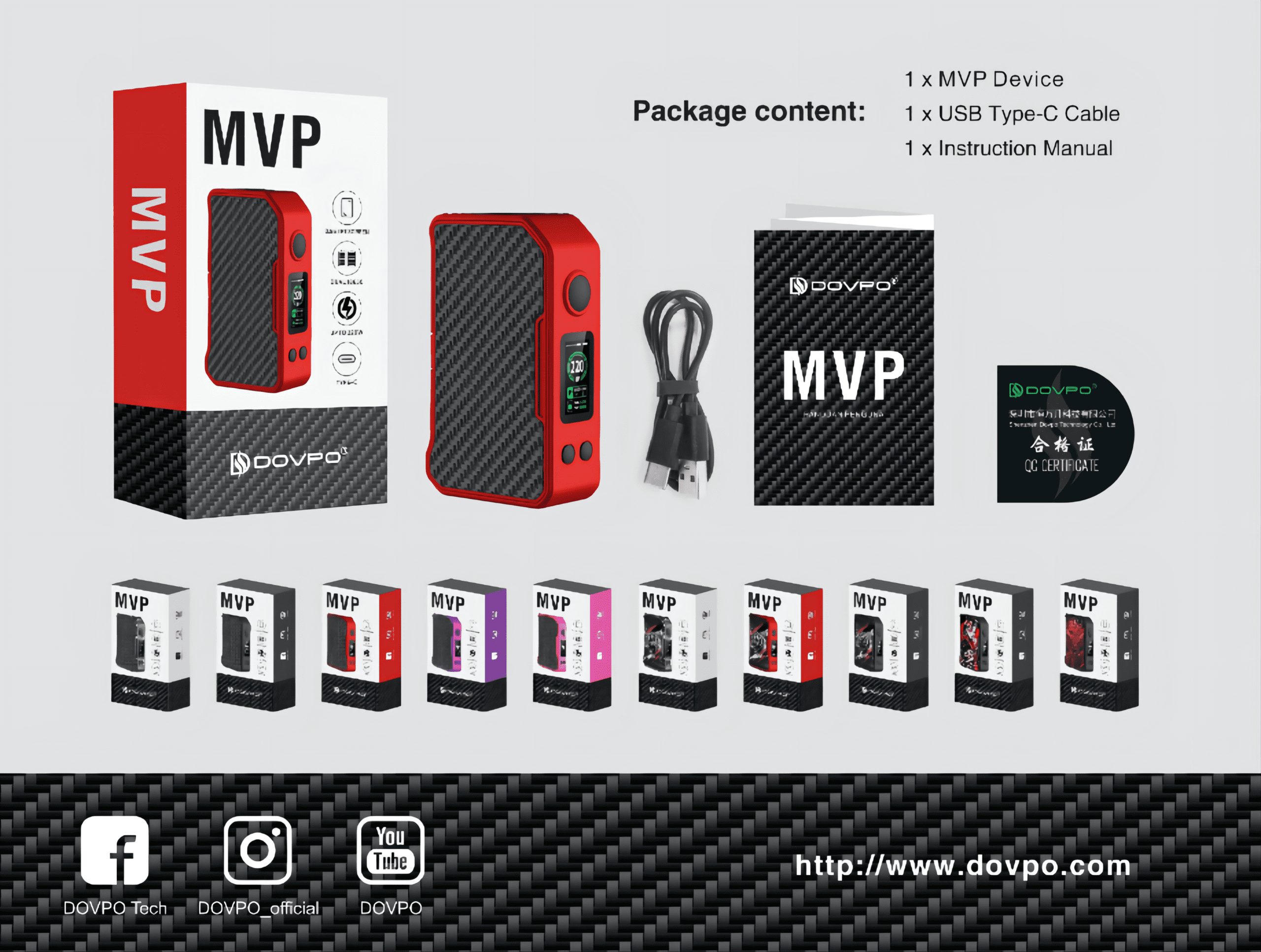 DOVPO MVP MOD BOX 220W