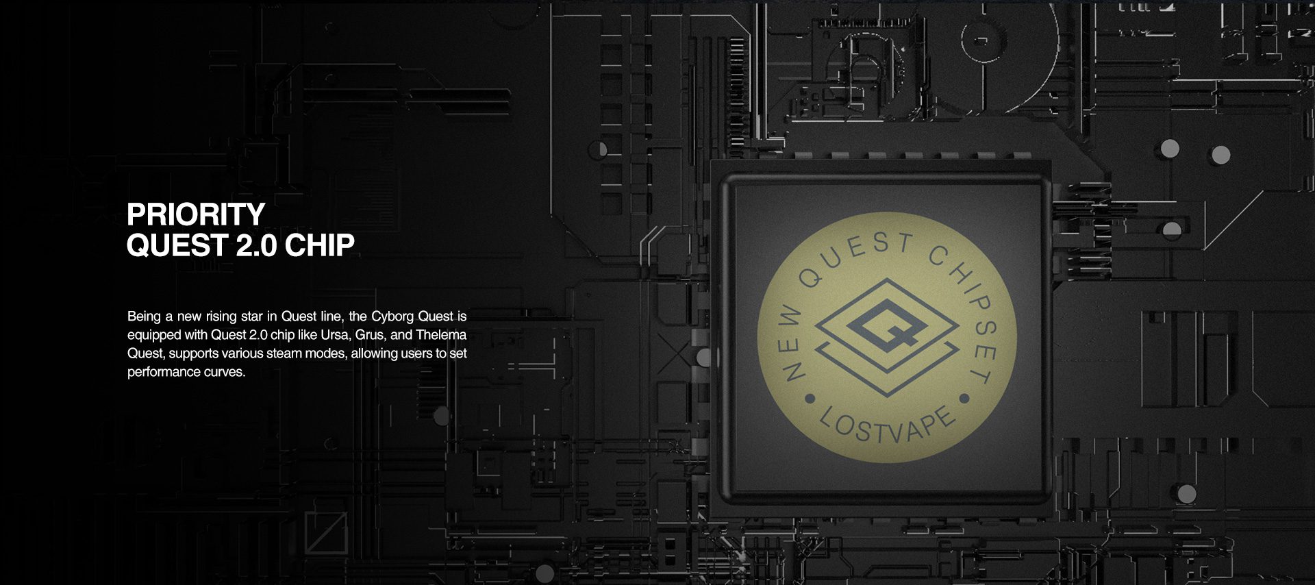 LOST VAPE CYBORG QUEST 100W MOD KIT (10)
