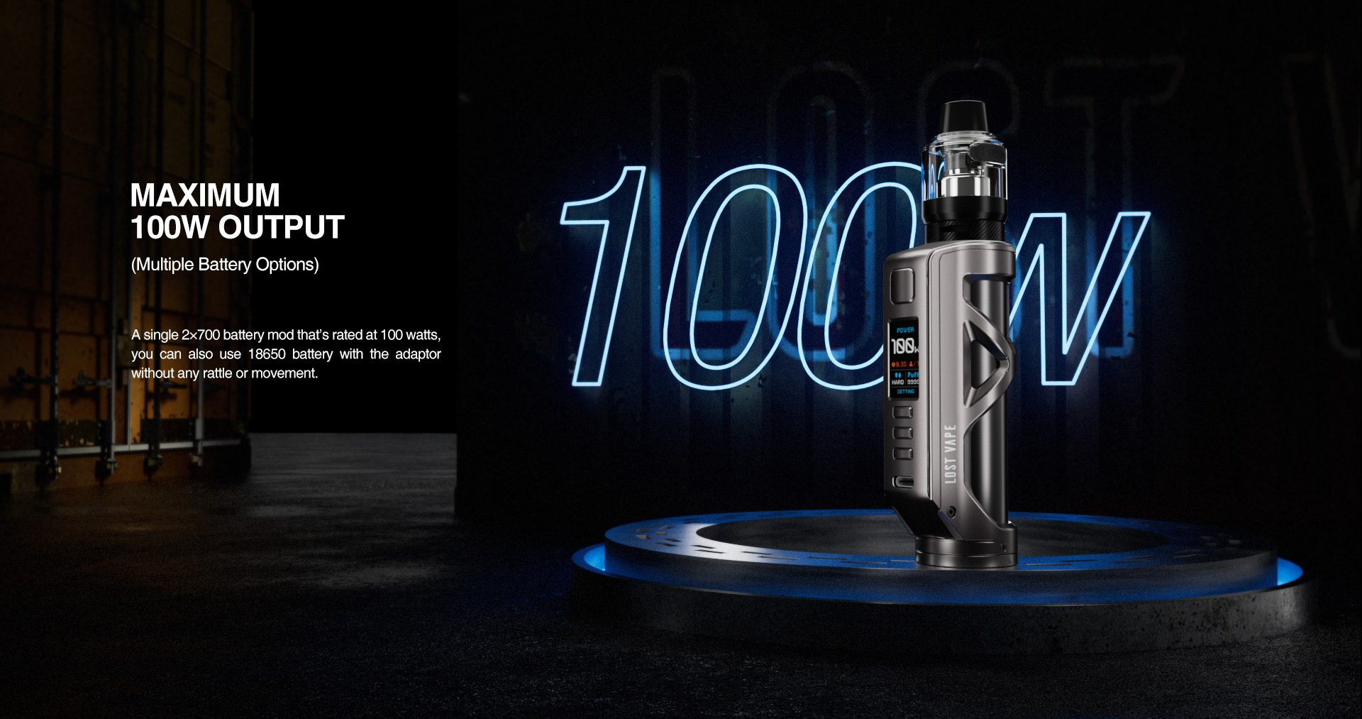 LOST VAPE CYBORG QUEST 100W MOD KIT (13)