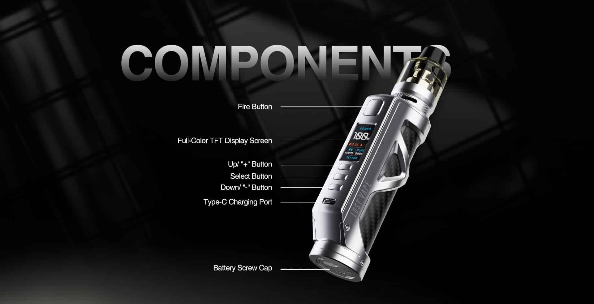 LOST VAPE CYBORG QUEST MOD KIT
