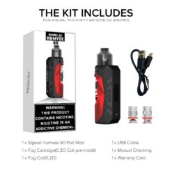 Sigelei Humvee 80 Pod Kit (8)