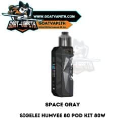 Sigelei Humvee 80 Pod Kit Space Gray