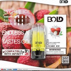 BOLD INFINITE POD LYCHEE ICE