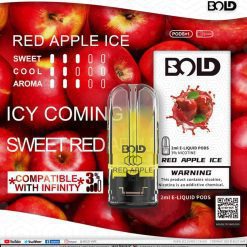 BOLD INFINITE POD RED APPLE ICE