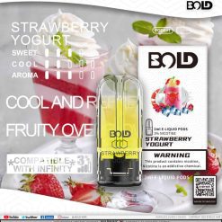 BOLD INFINITE POD STRAWBERRY YOGURT