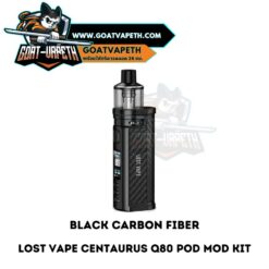 Lost Vape Centaurus Q80 Pod Mod Kit Black Carbon Fiber