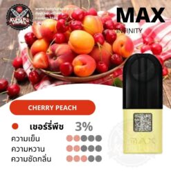 MAX INFINITY POD CHERRY PEACH