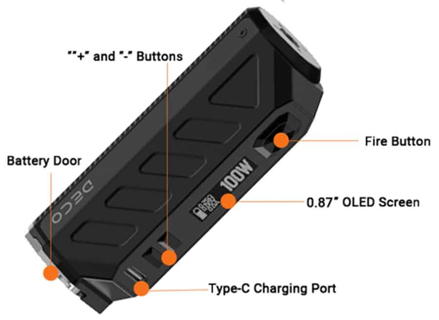 ASPIRE DECO MOD BOX 100W