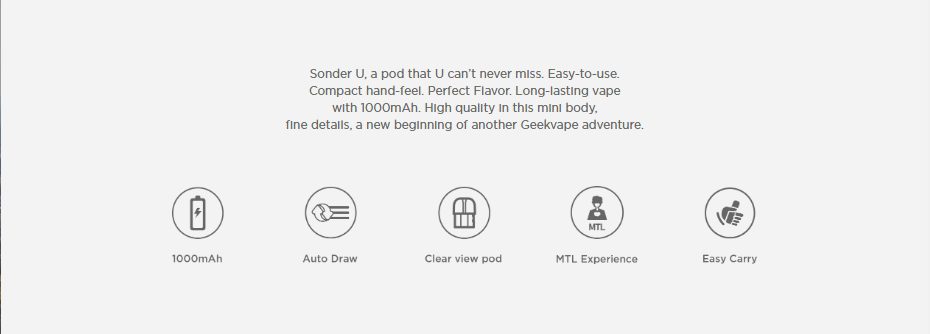 GEEKVAPE SONDER U POD KIT
