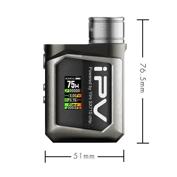 IPV U710 Box Mod Hatsu Tank Kit Specifications