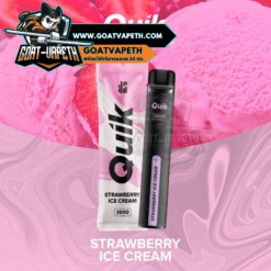 KS Quik 2000 Puffs Strawberry Ice Cream
