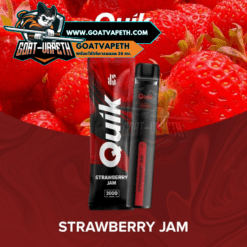 KS Quik 2000 Puffs Strawberry Jam