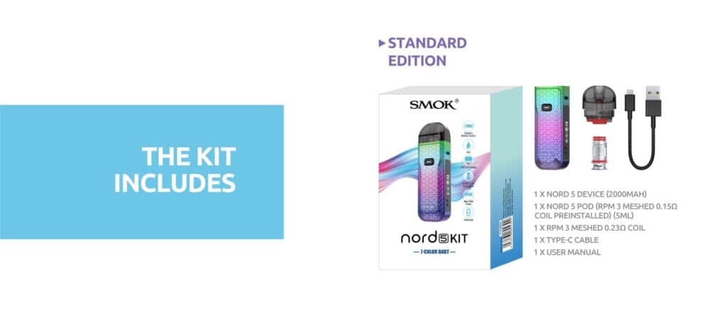 Nord 5 PACKAGE LIST