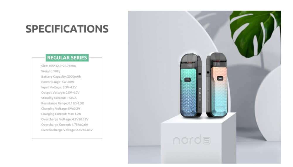 Nord 5 Specifications