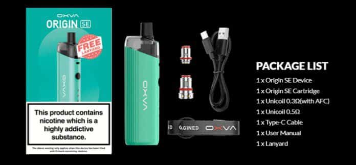 OXVA ORIGIN SE POD KIT