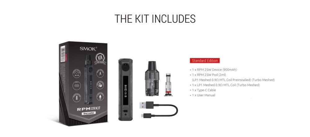 SMOK RPM 25W POD KIT