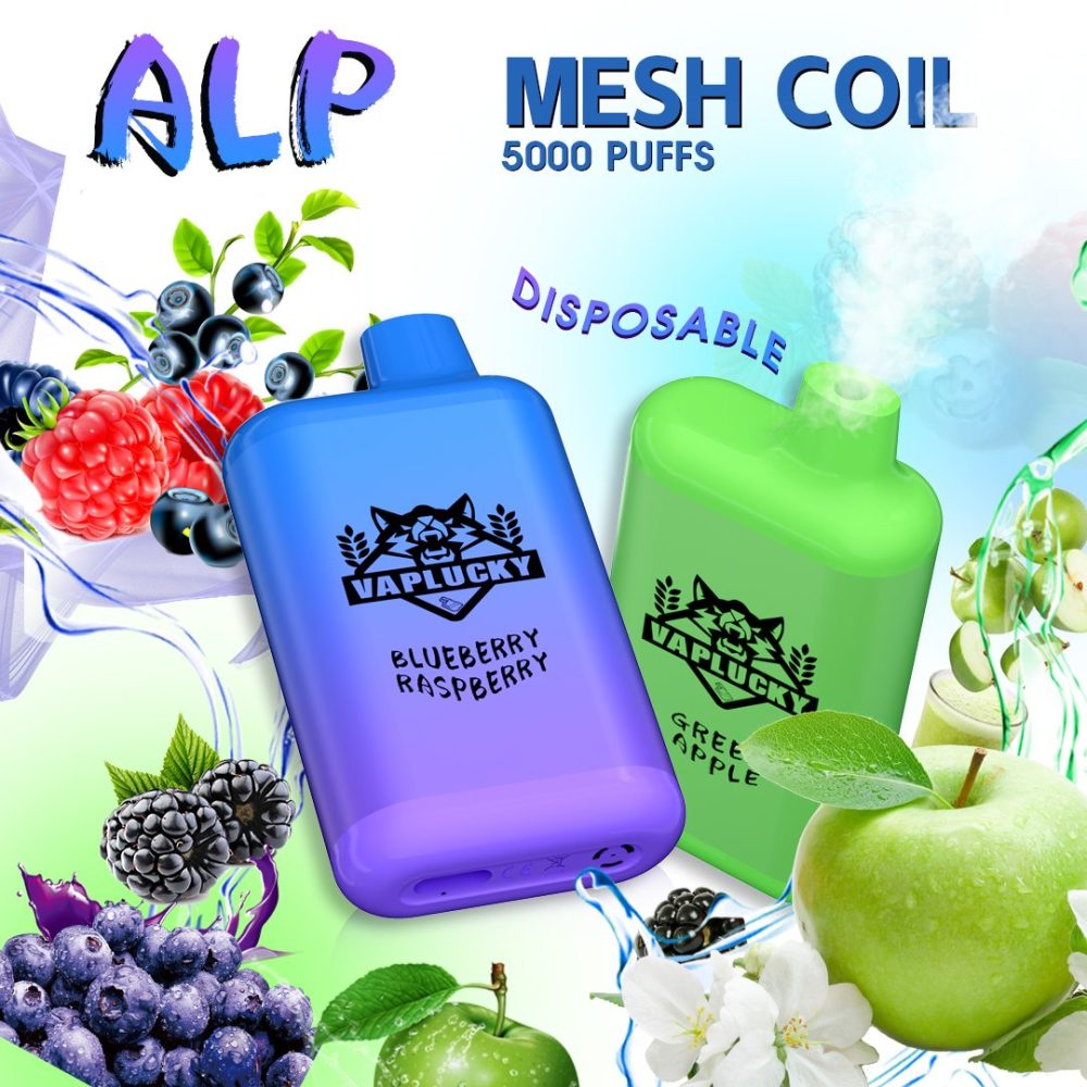 VAPLUCKY ALP DISPOSABLE VAPE 5000PUFFS