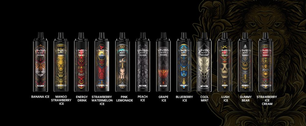 VNSN QUAKE DISPOSABLE VAPE 10000PUFFS
