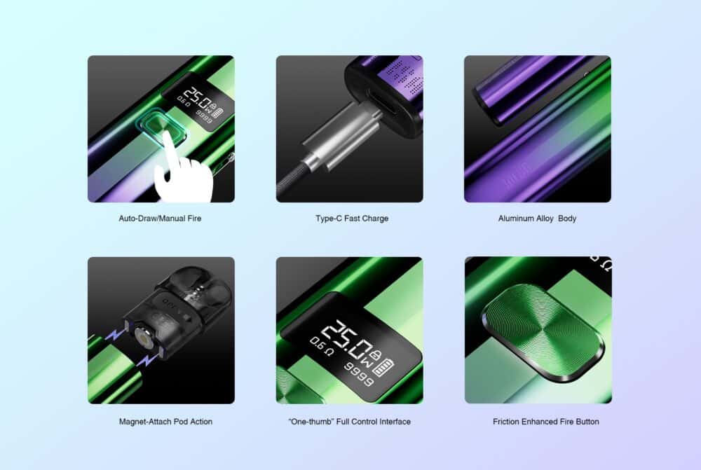 Lost Vape Ursa Nano Pro Pod Kit Detail