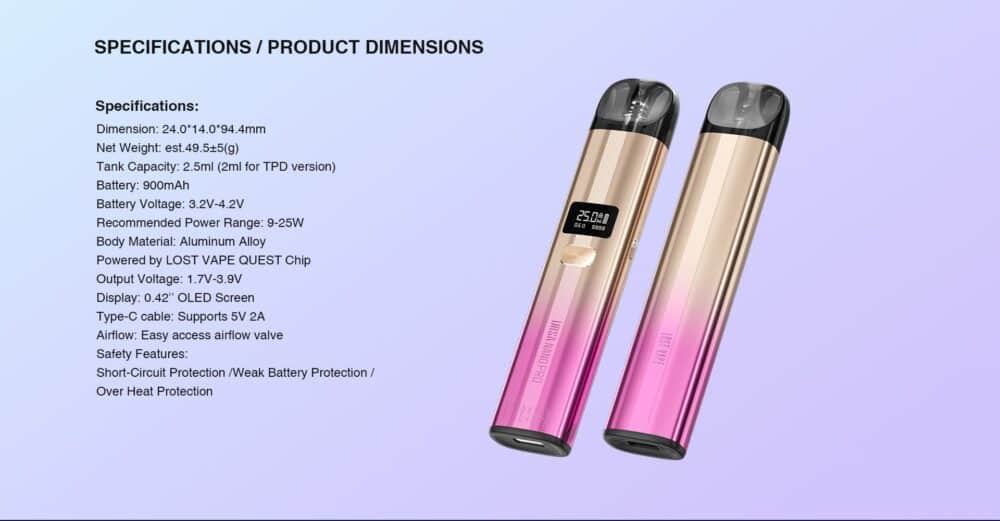 LOST VAPE URSA NANO PRO POD KIT