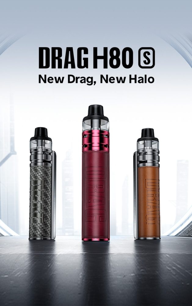 Voopoo Drag H80 S Pod Kit Banner