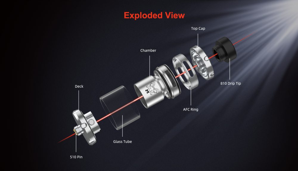 HELLVAPE DEAD RABBIT M RTA 25MM แท้ 100%
