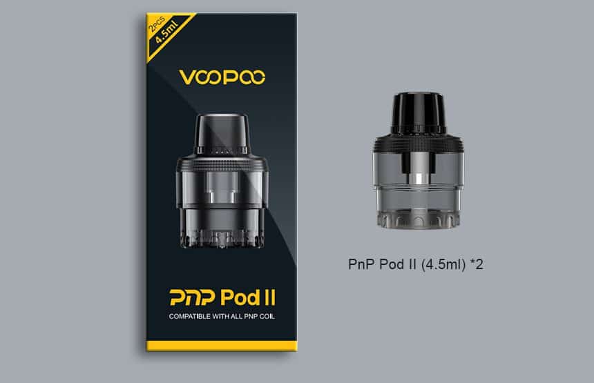 Voopoo PnP Empty Pod II Package List