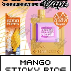 Walkie Vape 6000 Puffs Mango Sticky Rice