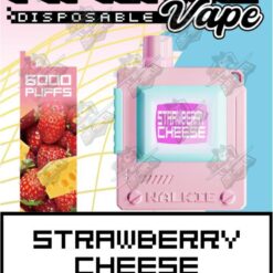 Walkie Vape 6000 Puffs Strawberry Cheese