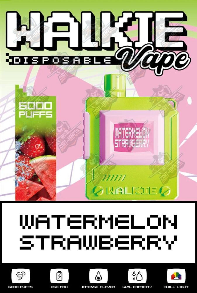 Walkie Vape 6000 Puffs Watermelon Strawberry