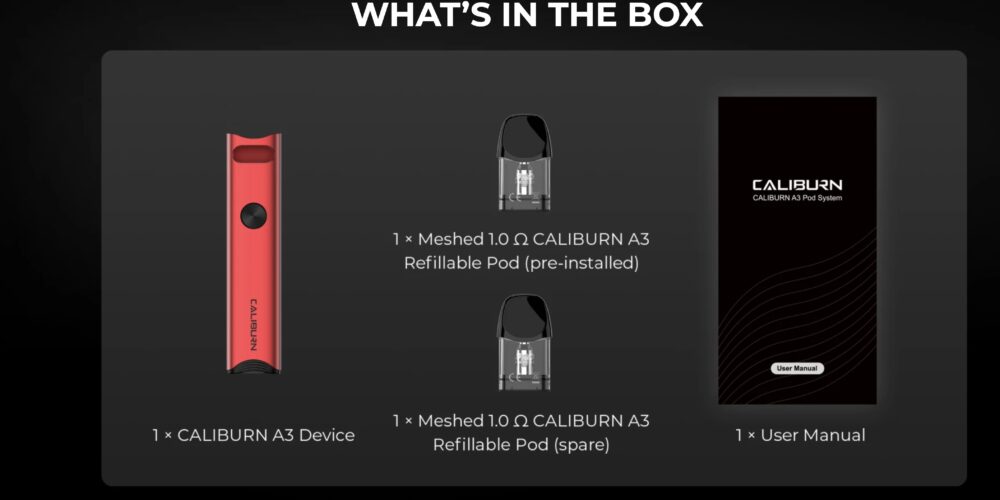 Calibunr A3 Package List