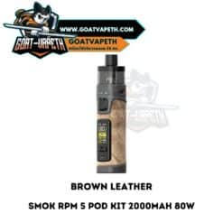 Smok RPM 5 Pod Kit Brown Leather