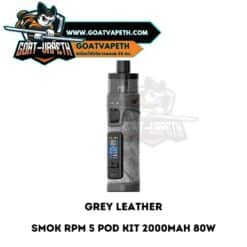 Smok RPM 5 Pod Kit Grey Leather