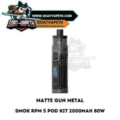 Smok RPM 5 Pod Kit Matte Gun Metal