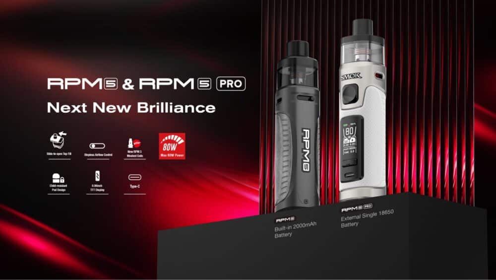 Smok RPM 5 Pro Pod Kit Banner
