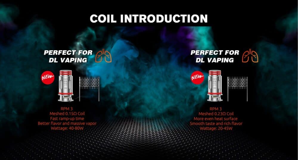 Smok RPM 5 Pro Pod Kit RPM 3 Coil