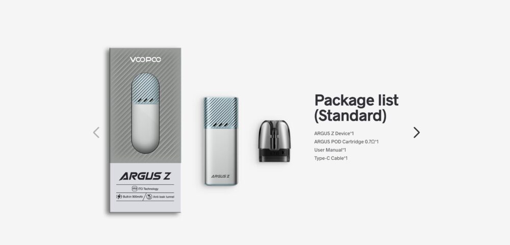 Argus Z Package List