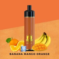 Ballers Leather 5000 Puffs Banana Mango Orange